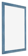Mura MDF Photo Frame 56x71cm Bright Blue Swept Front Oblique | Yourdecoration.com