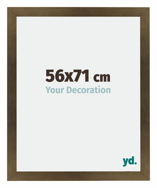 Mura MDF Photo Frame 56x71cm Bronze Design Front Size | Yourdecoration.com