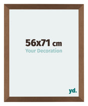 Mura MDF Photo Frame 56x71cm Copper Design Front Size | Yourdecoration.com