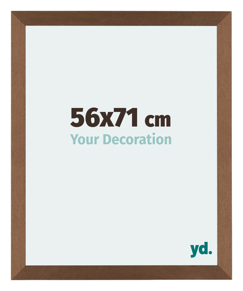 Mura MDF Photo Frame 56x71cm Copper Design Front Size | Yourdecoration.com