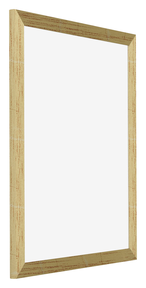 Mura MDF Photo Frame 56x71cm Gold Shiny Front Oblique | Yourdecoration.com