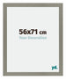 Mura MDF Photo Frame 56x71cm Gray Front Size | Yourdecoration.com