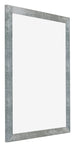 Mura MDF Photo Frame 56x71cm Iron Swept Front Oblique | Yourdecoration.com