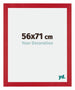 Mura MDF Photo Frame 56x71cm Red Front Size | Yourdecoration.com