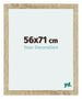 Mura MDF Photo Frame 56x71cm Sonoma Oak Front Size | Yourdecoration.com