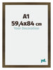 Mura MDF Photo Frame 59 4x84cm A1 Bronze Design Front Size | Yourdecoration.com