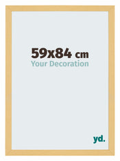 Mura MDF Photo Frame 59x84cm Beech Design Front Size | Yourdecoration.com