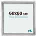 Mura MDF Photo Frame 60x60cm Gray Wiped Front Size | Yourdecoration.com