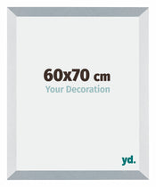 Mura MDF Photo Frame 60x70cm Aluminum Brushed Front Size | Yourdecoration.com