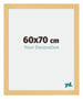 Mura MDF Photo Frame 60x70cm Beech Design Front Size | Yourdecoration.com