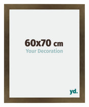 Mura MDF Photo Frame 60x70cm Bronze Design Front Size | Yourdecoration.com