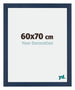 Mura MDF Photo Frame 60x70cm Dark Blue Swept Front Size | Yourdecoration.com