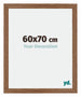 Mura MDF Photo Frame 60x70cm Oak Rustic Front Size | Yourdecoration.com