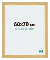 Mura MDF Photo Frame 60x70cm Pine Design Front Size | Yourdecoration.com