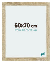 Mura MDF Photo Frame 60x70cm Sonoma Oak Front Size | Yourdecoration.com