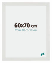 Mura MDF Photo Frame 60x70cm White Matte Front Size | Yourdecoration.com