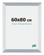 Mura MDF Photo Frame 60x80cm Aluminum Brushed Front Size | Yourdecoration.com