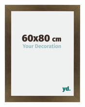 Mura MDF Photo Frame 60x80cm Bronze Design Front Size | Yourdecoration.com