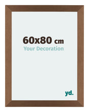 Mura MDF Photo Frame 60x80cm Copper Design Front Size | Yourdecoration.com