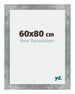 Mura MDF Photo Frame 60x80cm Iron Swept Front Size | Yourdecoration.com