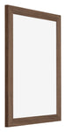 Mura MDF Photo Frame 60x80cm Walnut Dark Front Oblique | Yourdecoration.com