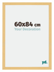 Mura MDF Photo Frame 60x84cm Beech Design Front Size | Yourdecoration.com