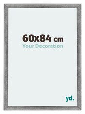 Mura MDF Photo Frame 60x84cm Gray Wiped Front Size | Yourdecoration.com