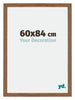 Mura MDF Photo Frame 60x84cm Oak Rustic Front Size | Yourdecoration.com