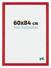 Mura MDF Photo Frame 60x84cm Red Front Size | Yourdecoration.com