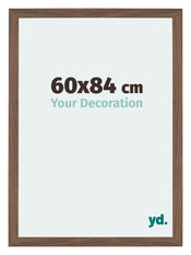 Mura MDF Photo Frame 60x84cm Walnut Dark Front Size | Yourdecoration.com