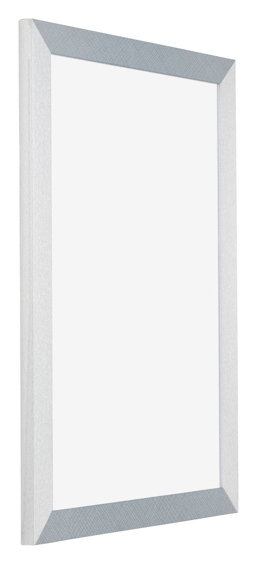 Mura MDF Photo Frame 60x85cm Aluminum Brushed Front Oblique | Yourdecoration.com