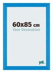 Mura MDF Photo Frame 60x85cm Bright Blue Front Size | Yourdecoration.com