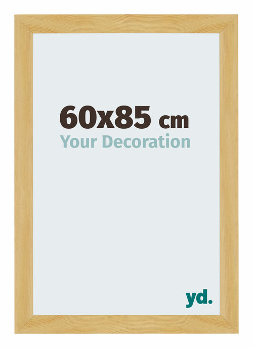 Mura MDF Photo Frame 60x85cm Pine Design Front Size | Yourdecoration.com