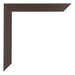 Mura MDF Photo Frame 60x90cm Oak Dark Detail Corner | Yourdecoration.com