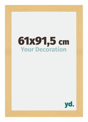 Mura MDF Photo Frame 61x91 5cm Beech Design Front Size | Yourdecoration.com