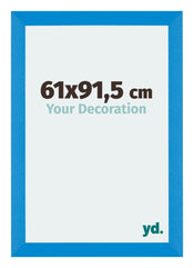 Mura MDF Photo Frame 61x91 5cm Bright Blue Front Size | Yourdecoration.com