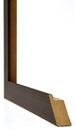 Mura MDF Photo Frame 61x91 5cm Oak Dark Detail Intersection | Yourdecoration.com