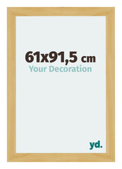 Mura MDF Photo Frame 61x91 5cm Pine Design Front Size | Yourdecoration.com