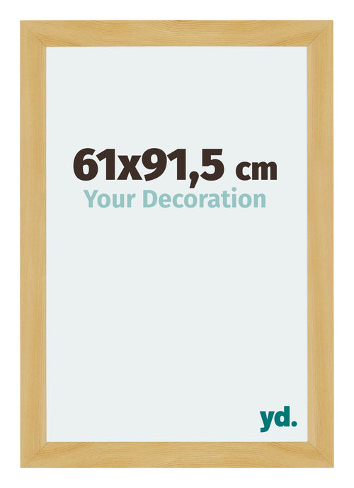 Mura MDF Photo Frame 61x91 5cm Pine Design Front Size | Yourdecoration.com