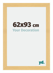 Mura MDF Photo Frame 62x93cm Beech Design Front Size | Yourdecoration.com