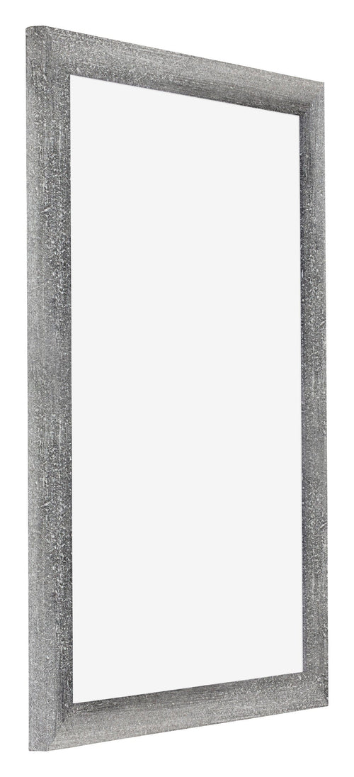 Mura MDF Photo Frame 62x93cm Gray Wiped Front Oblique | Yourdecoration.com