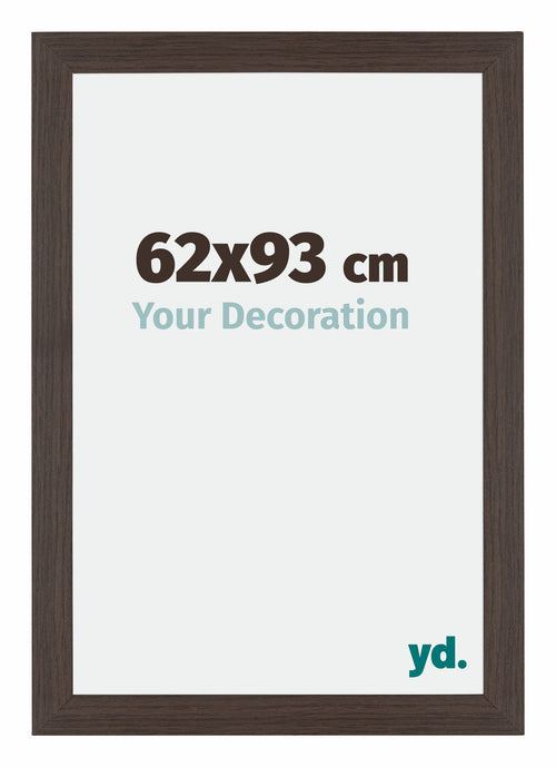 Mura MDF Photo Frame 62x93cm Oak Dark Front Size | Yourdecoration.com