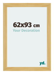 Mura MDF Photo Frame 62x93cm Pine Design Front Size | Yourdecoration.com