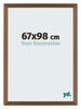 Mura MDF Photo Frame 67x98cm Copper Design Front Size | Yourdecoration.com