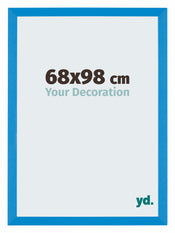 Mura MDF Photo Frame 68x98cm Bright Blue Front Size | Yourdecoration.com