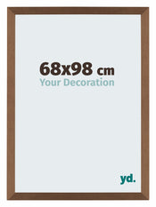 Mura MDF Photo Frame 68x98cm Copper Design Front Size | Yourdecoration.com