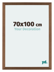 Mura MDF Photo Frame 70x100cm Copper Design Front Size | Yourdecoration.com