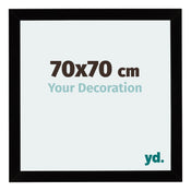 Mura MDF Photo Frame 70x70cm Back High Gloss Front Size | Yourdecoration.com