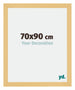 Mura MDF Photo Frame 70x90cm Beech Design Front Size | Yourdecoration.com