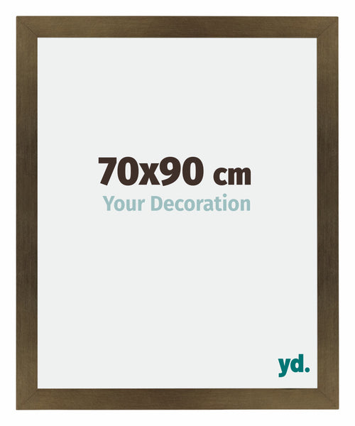 Mura MDF Photo Frame 70x90cm Bronze Design Front Size | Yourdecoration.com